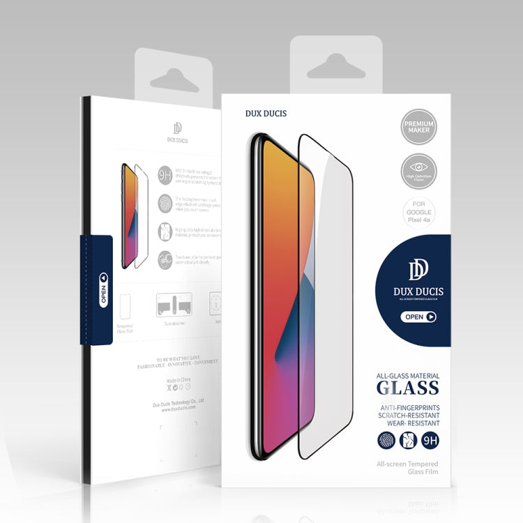 DUX DUCIS 0.33mm 9H Medium Alumina HD Full Screen Tempered Glass Film, For Xiaomi Redmi Note 9T 5G