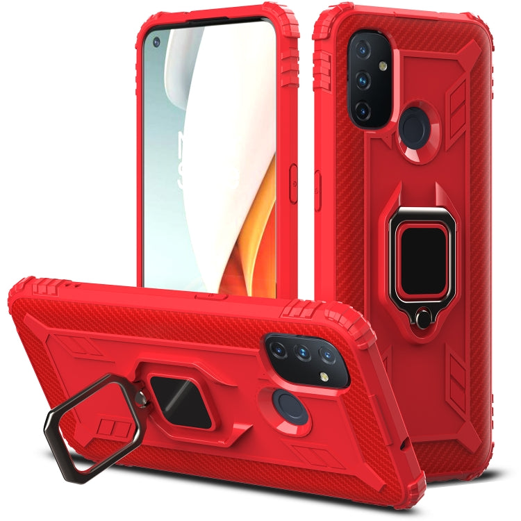Carbon Fiber Protective Case with 360 Degree Rotating Ring Holder