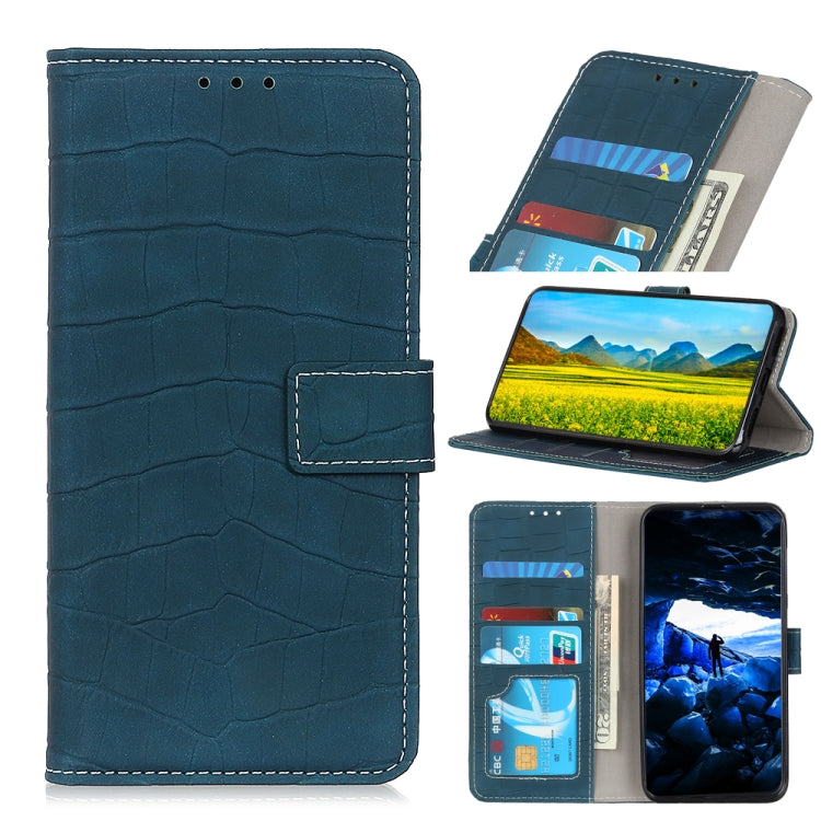 Crocodile Texture Horizontal Flip Leather Case with Holder & Card Slots & Photo Frame & Wallet, For Xiaomi Mi 11 Lite 5G / 4G, For Xiaomi Mi 11 Pro 5G / 4G, For OPPO F19 Pro+ 5G/ Reno5 Z