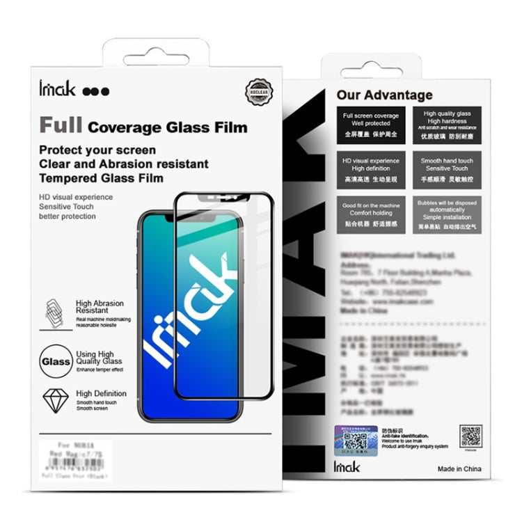 IMAK 9H Surface Hardness Full Screen Tempered Glass Film Pro+ Series, For Nokia G10