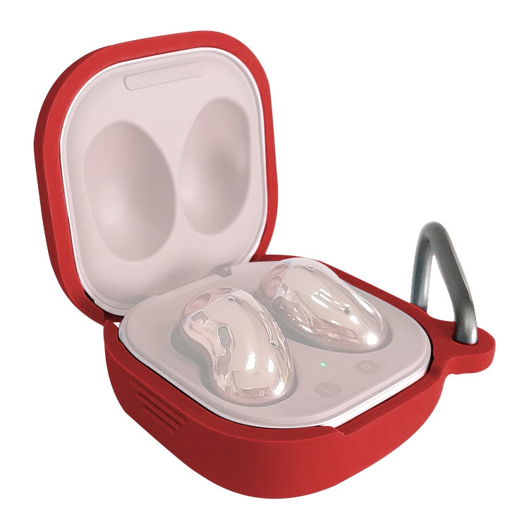 For Samsung Galaxy Buds Live / Pro Bluetooth Earphone Silicone Protective Case with Hook