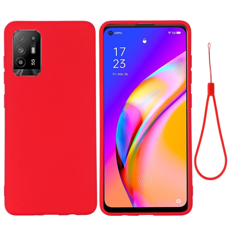 Pure Color Liquid Silicone Shockproof Full Coverage Case, For Samsung Galaxy S21 FE 5G, For OPPO A94 / Reno5 F / F19 Pro, For OPPO F19 Pro+ 5G