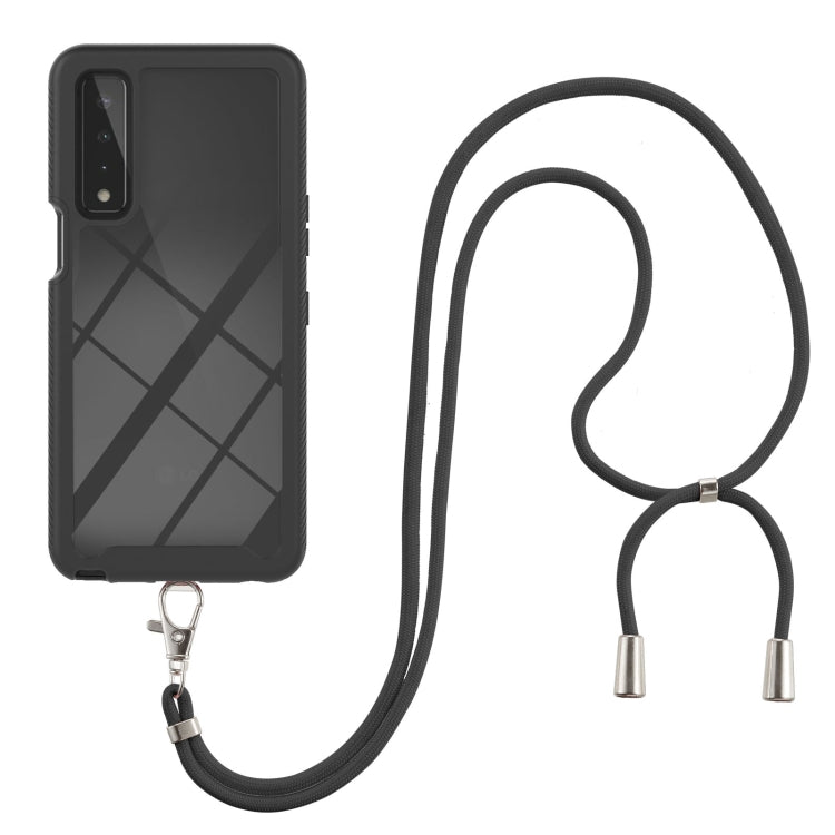 Starry Sky Solid Color Series Shockproof PC + TPU Protective Case with Neck Strap, For Google Pixel 5A 5G, For LG K22, For LG Stylo 7 4G, For LG Stylo 7 5G