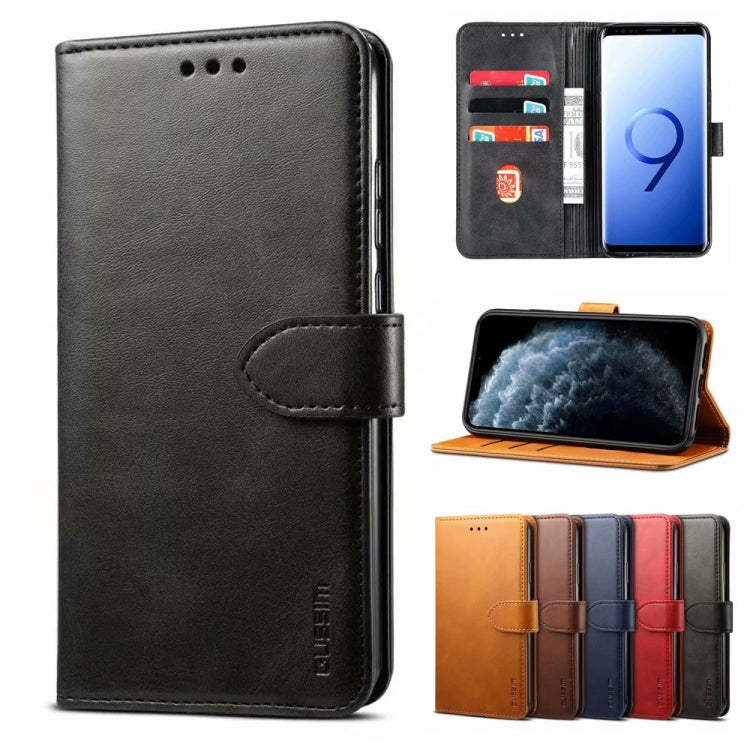 GUSSIM Business Style Horizontal Flip Leather Case with Holder & Card Slots & Wallet, For Samsung Galaxy S21 5G, For Samsung Galaxy S21+ 5G, For Samsung Galaxy S21 FE, For Samsung Galaxy S21 Ultra 5G