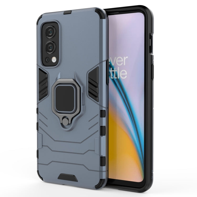 PC + TPU Shockproof Protective Case with Magnetic Ring Holder, For Honor X20 SE, For OnePlus Nord 2 5G