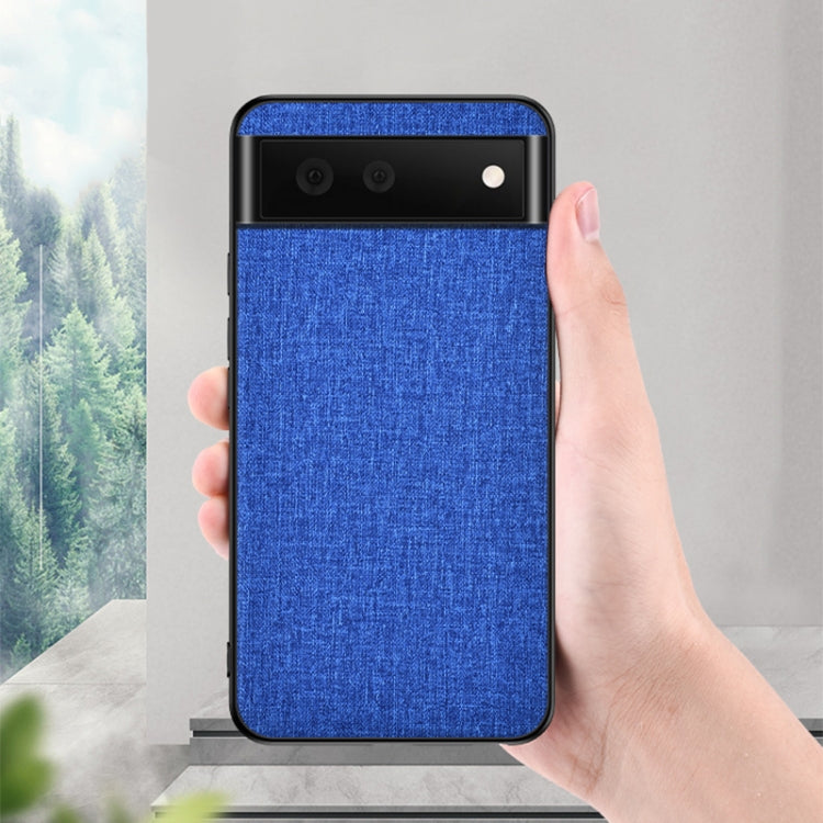 Shockproof Cloth Texture PC+ TPU Protective Case, For Google Pixel 6 Pro
