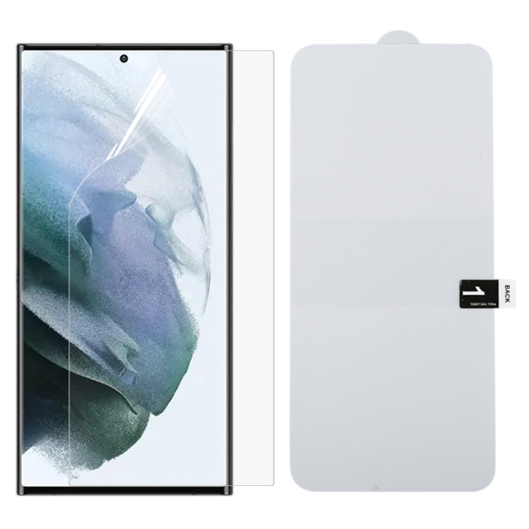 Full Screen Protector Explosion-proof Hydrogel Film, For Samsung Galaxy S22 5G (1 PC), For Samsung Galaxy S22+ 5G (1 PC), For Samsung Galaxy S22 Ultra 5G (1 PC)