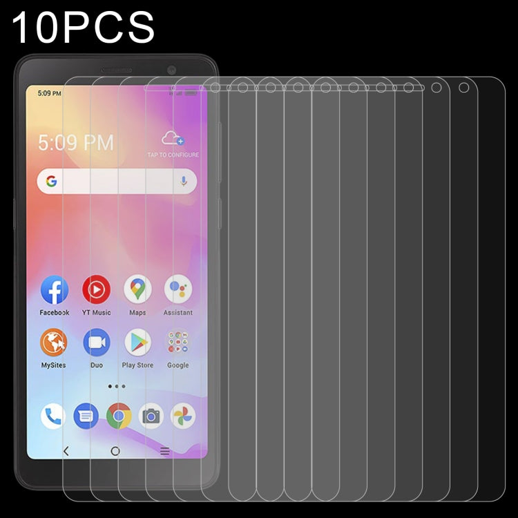 10 PCS 0.26mm 9H 2.5D Tempered Glass Film