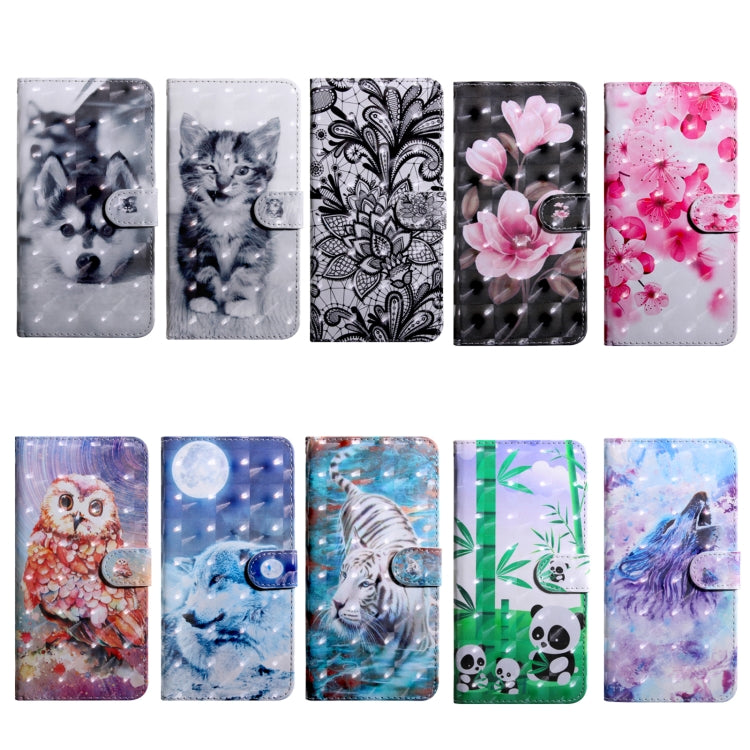 3D Painting Pattern Coloured Drawing Leather Phone Case, For Nokia G21 / G11