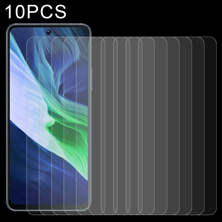 10 PCS 0.26mm 9H 2.5D Tempered Glass Film, For Motorola Moto G52 / Moto G82 / Moto G71s(10 PCS), For Kyocera Android One S9(10 PCS), For Kyocera Digno Sanga Edition(10 PCS), For Infinix Hot 12i(10 PCS), For Infinix Note 11i(10 PCS)