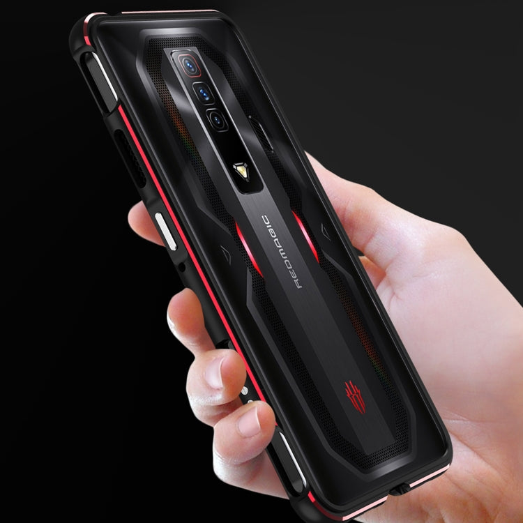 Aurora Series Metal Frame Phone Case, For ZTE nubia Red Magic 7, For ZTE nubia Red Magic 7 Pro