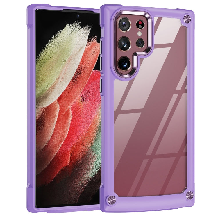 TPU + PC Lens Protection Phone Case, For Samsung Galaxy S22 Ultra 5G