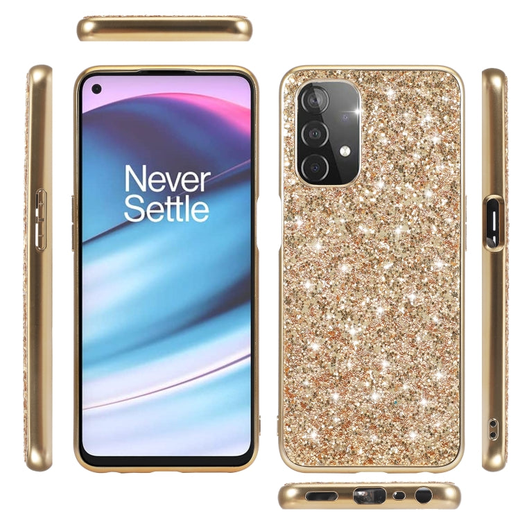 Glitter Powder Shockproof TPU Protective Phone Case, For OnePlus Nord CE 2 Lite 5G