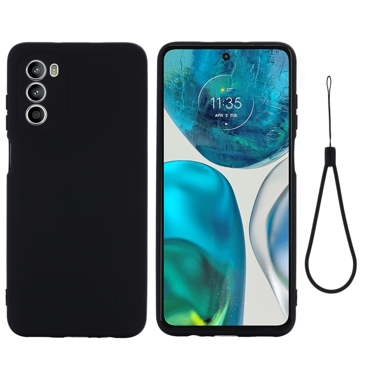 Pure Color Liquid Silicone Shockproof Phone Case, For Motorola Edge 30 Pro / Edge+ 2022, For Sony Xperia 10 IV, For Motorola Edge 30, For Motorola Moto G52 4G/G82