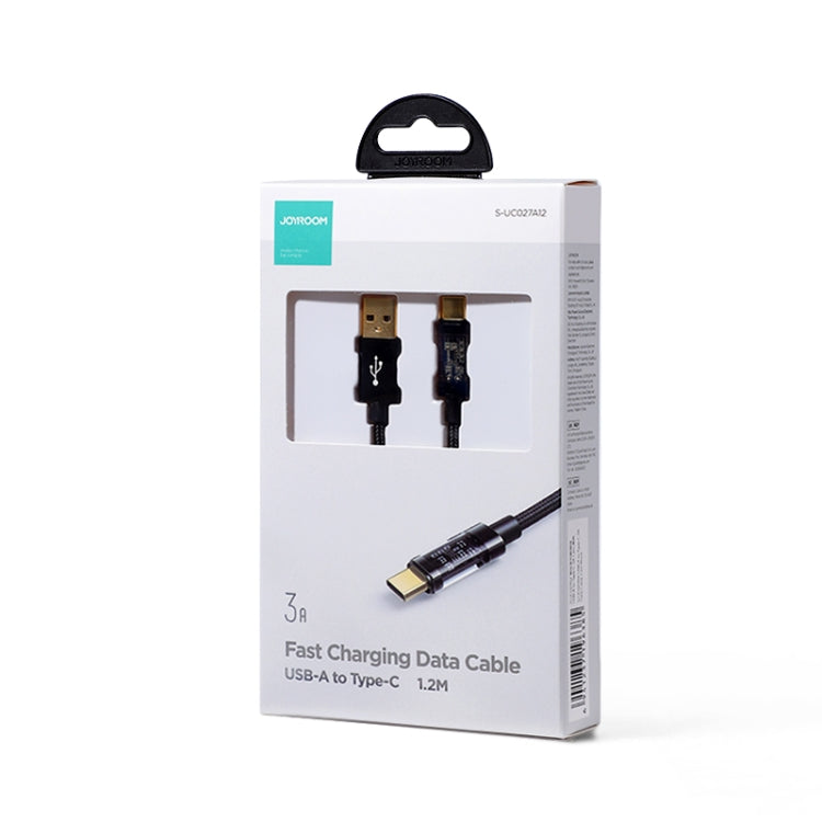 JOYROOM S-UC027A12 USB-A to USB-C / Type-C 3A Sync Data Cable, 1.2m USB-A to USB-C / Type-C