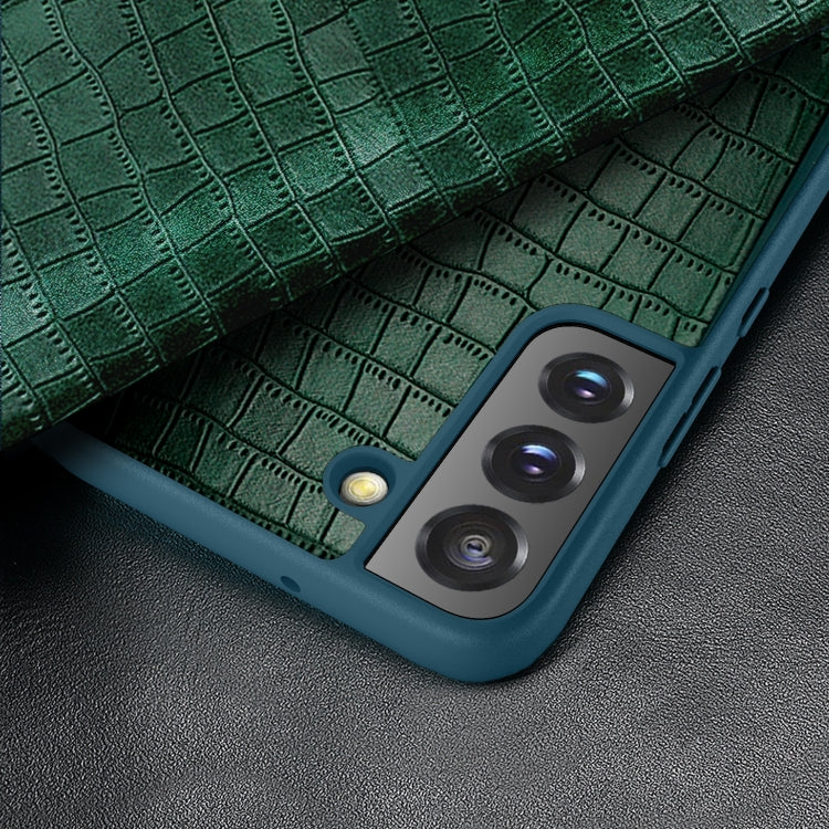 Crocodile Texture Window View Leather Phone Case, For Samsung Galaxy S23 5G, For Samsung Galaxy S23+ 5G, For Samsung Galaxy S23 Ultra 5G