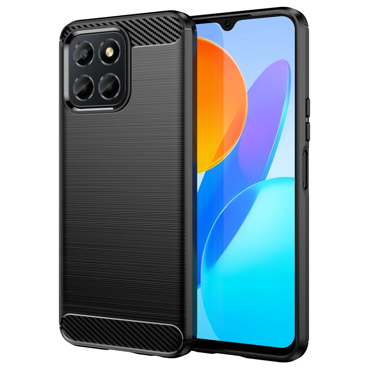 Brushed Texture Carbon Fiber TPU Phone Case