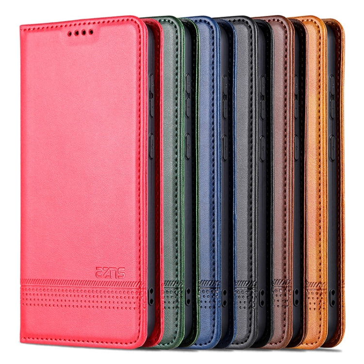 AZNS Magnetic Calf Texture Flip Leather Phone Case, For Samsung Galaxy S23 5G, For Samsung Galaxy S23+ 5G, For Samsung Galaxy S23 Ultra 5G, For Xiaomi Redmi Note 12 Pro 5G China / Note 12 Pro 5G+ China