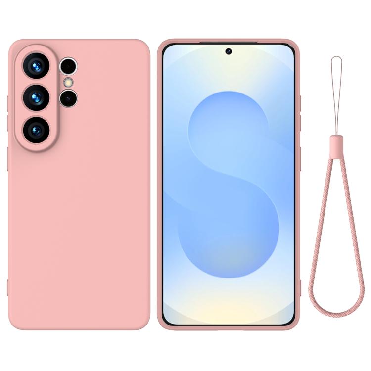 Solid Color Liquid Silicone Dropproof Full Coverage Phone Case, For Galaxy S26 FE 5G, For Samsung Galaxy S26+ 5G, For Samsung Galaxy S26 Egde 5G, For Samsung Galaxy S26 Ultra 5G