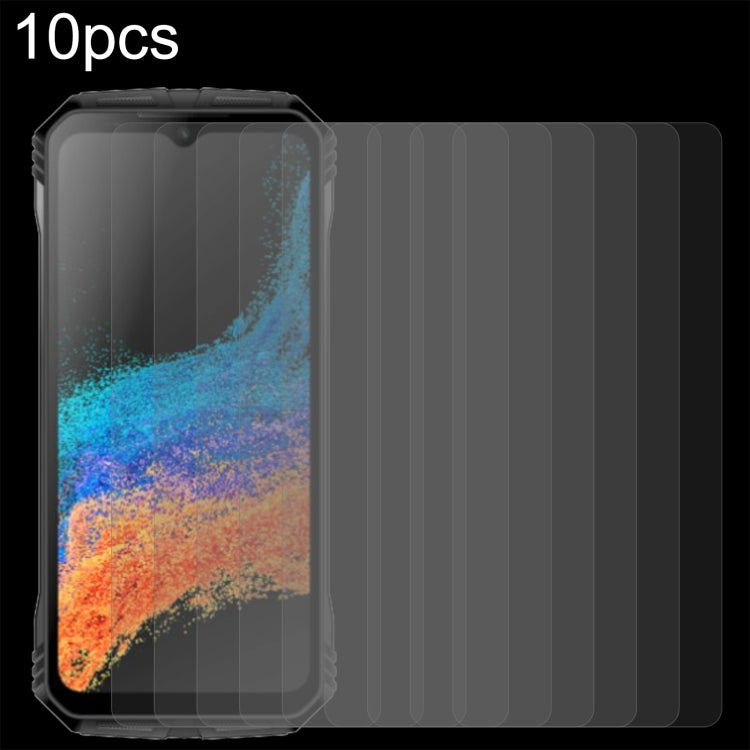 10pcs 0.26mm 9H 2.5D Tempered Glass Film, For AGM H5 (10 PCS), For TECNO Pop 7 Pro (10 PCS), For ZTE Blade V40 Design (10 PCS), For DOOGEE V Max (10 PCS)