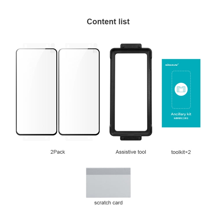 For Samsung Galaxy S23 5G NILLKIN Impact Resistant CurvedSurface Film, For Samsung Galaxy S23+ 5G