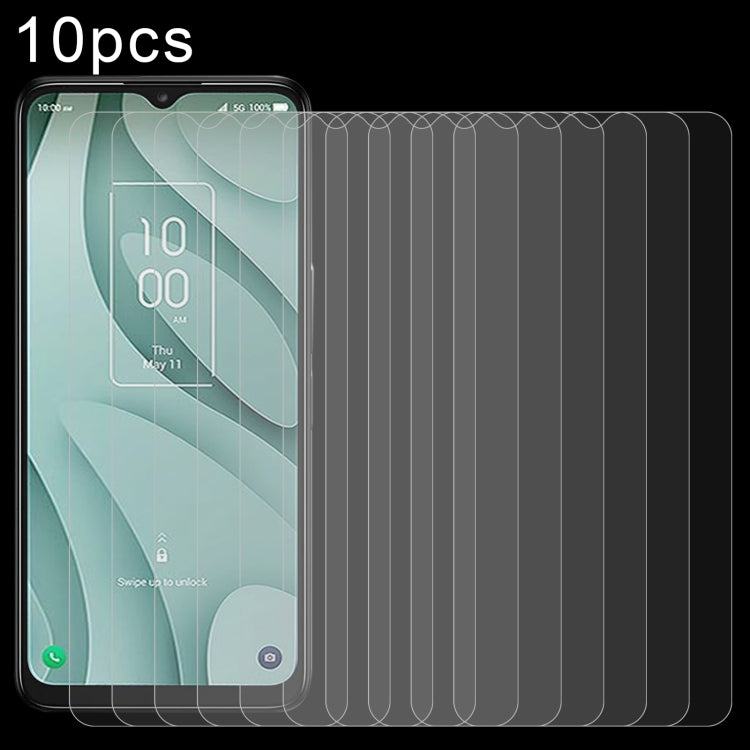 10 PCS 0.26mm 9H 2.5D Tempered Glass Film, For Nokia G22 / C32, For TCL 40 X(10 PCS), For TCL 40 XL(10 PCS), For TCL 40 XE(10 PCS)
