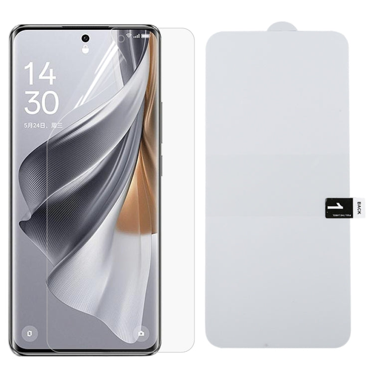 Full Screen Protector Explosion-proof Hydrogel Film, For OPPO Find X7, For OPPO Reno11 Global, For OPPO Reno11 Pro Global, For OPPO A2, For OPPO A2 Pro, For OPPO A78 4G, For OPPO Reno10 Pro / Reno10 Pro+, For OPPO Reno10