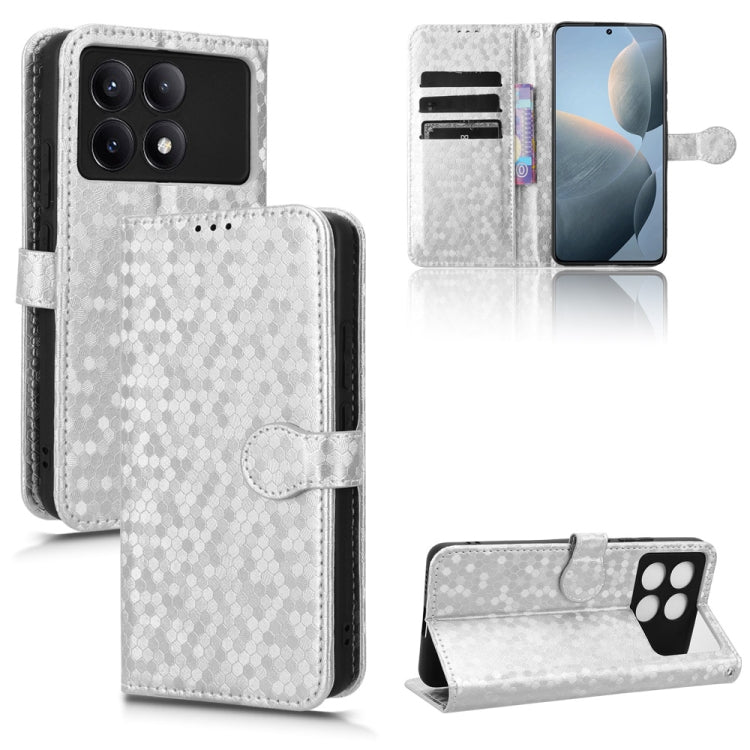 Honeycomb Dot Texture Leather Phone Case, For Xiaomi Redmi Note 13 Pro 4G Global, For Xiaomi Redmi Note 13 4G, For Xiaomi Redmi 13C 5G / 4G, For Xiaomi Poco X6 Pro / Redmi K70E 5G