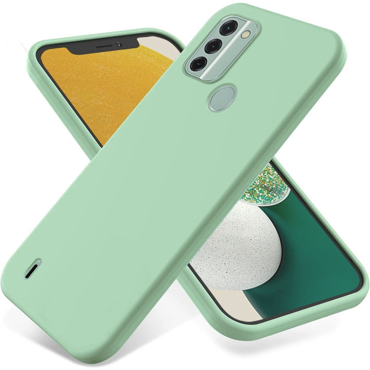 Pure Color Liquid Silicone Shockproof Phone Case, For Nokia G22, For Nokia C12 / C12 Pro / C12 Plus, For Nokia C31