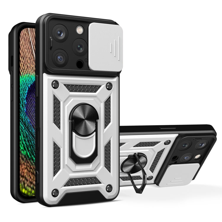 Sliding Camera Cover Design TPU+PC Phone Case, For iPhone Air, For iPhone 16 Pro Max, For iPhone 16 Pro