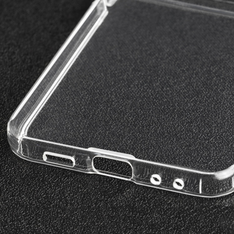 Transparent TPU Hinge Airbag Shockproof Protective Phone Case, For Samsung Galaxy Z Flip5