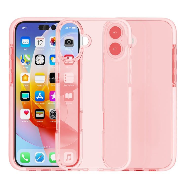 Two-color Shockproof High Transparency TPU Phone Case, For iPhone 18 Pro / 17 Pro, For iPhone 18 Pro Max / 17 Pro Max, For iPhone 17, For iPhone 17 Air, For iPhone 16 Pro Max, For iPhone 16 Pro, For iPhone 16 Plus, For iPhone 16