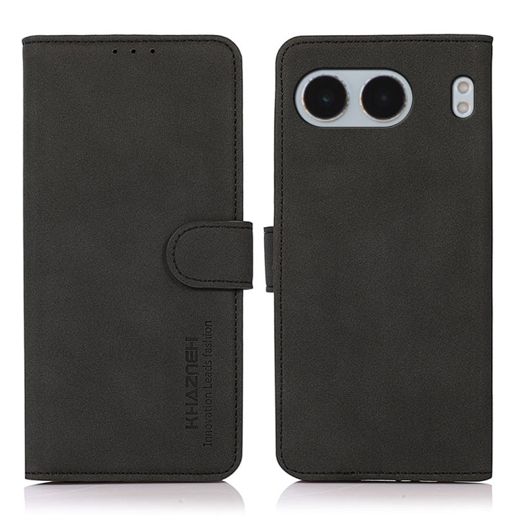 KHAZNEH Matte Texture Leather Phone Case, For OnePlus 15, For OnePlus Nord 5, For OnePlus Nord CE5, For OnePlus 13R Global, For OnePlus 13, For OnePlus Nord 4