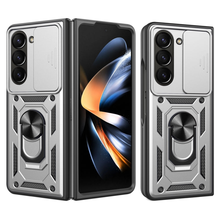 Sliding Camera Cover Design TPU+PC Phone Case, For Samsung Galaxy Z Fold7, For Samsung Galaxy Z Fold6, For Samsung Galaxy Z Fold5