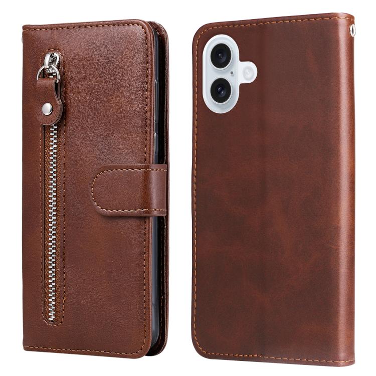 Fashion Calf Texture Zipper Leather Phone Case, For iPhone 18 Pro / 17 Pro, For iPhone 18 Pro Max / 17 Pro Max, For iPhone 17e / 16e, For iPhone 17