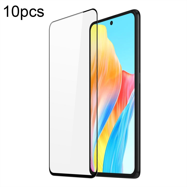 10pcs DUX DUCIS 0.33mm 9H Medium Alumina Tempered Glass Film, For OPPO A3 Pro 5G, For OPPO Reno11 F, For OPPO Find X7, For OPPO Find X7 Ultra, For OPPO Find X8 Pro, For OPPO A1 / 98 5G
