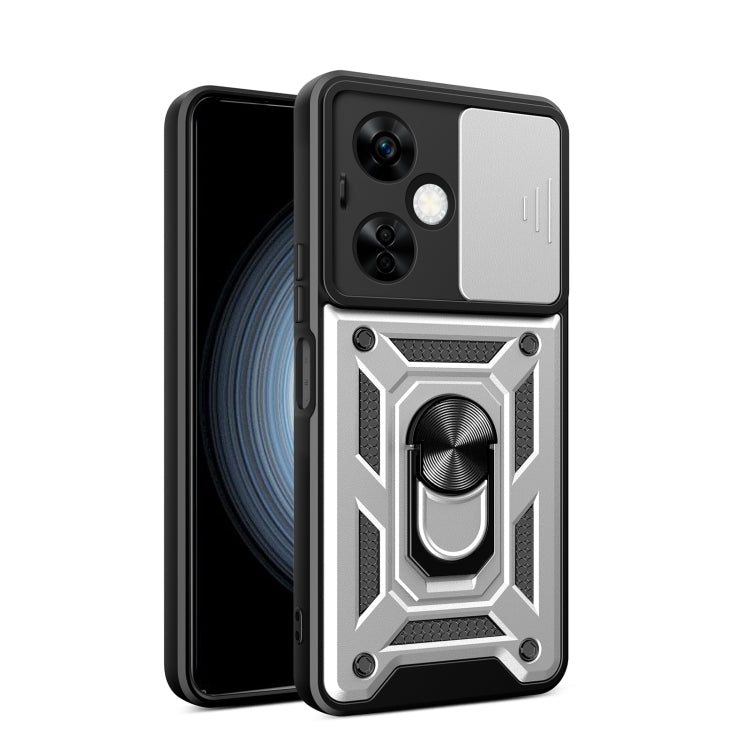 Sliding Camera Cover Design TPU+PC Phone Case, For OnePlus Nord N30 / CE3 Lite