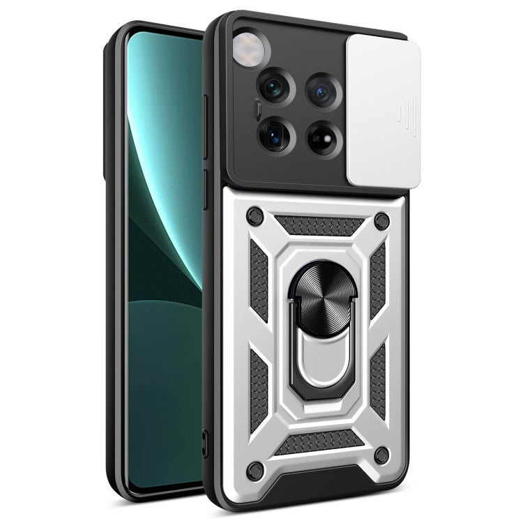 Sliding Camera Cover Design TPU+PC Phone Case, For OnePlus Nord CE4 5G Global, For OnePlus 12R 5G / Ace 3 5G, For OnePlus 12 5G Global