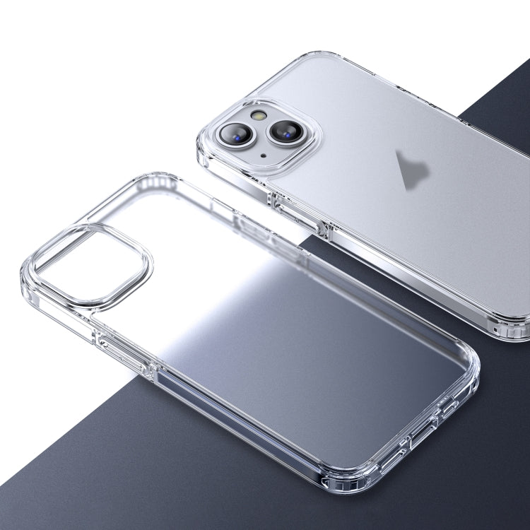 Ice-Crystal Matte TPU Hard PC Phone Case, For iPhone 15 Pro Max, For iPhone 15 Pro, For iPhone 15 Plus, For iPhone 15