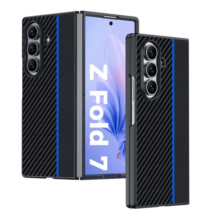 Ultra-thin Carbon Fiber Texture Printing Phone Case, For Galaxy Z Fold8 5G, For Galaxy Z Fold8 Ultra 5G, For Galaxy Z Flip8 5G, For Samsung Galaxy Z Fold7