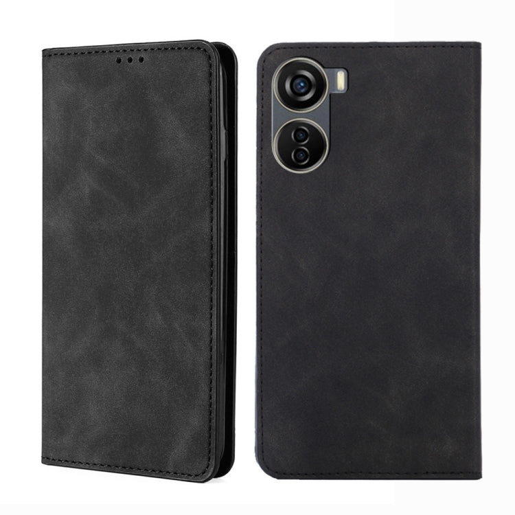 Skin Feel Magnetic Leather Phone Case