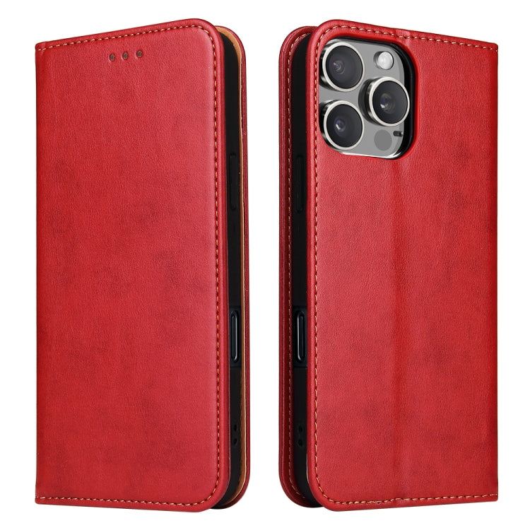 Fierre Shann PU Genuine Leather Texture Phone Case, For iPhone 17e / 16e, For iPhone 17 Pro Max, For iPhone 17 Pro, For iPhone 17, For iPhone Air, For iPhone 16 Pro Max