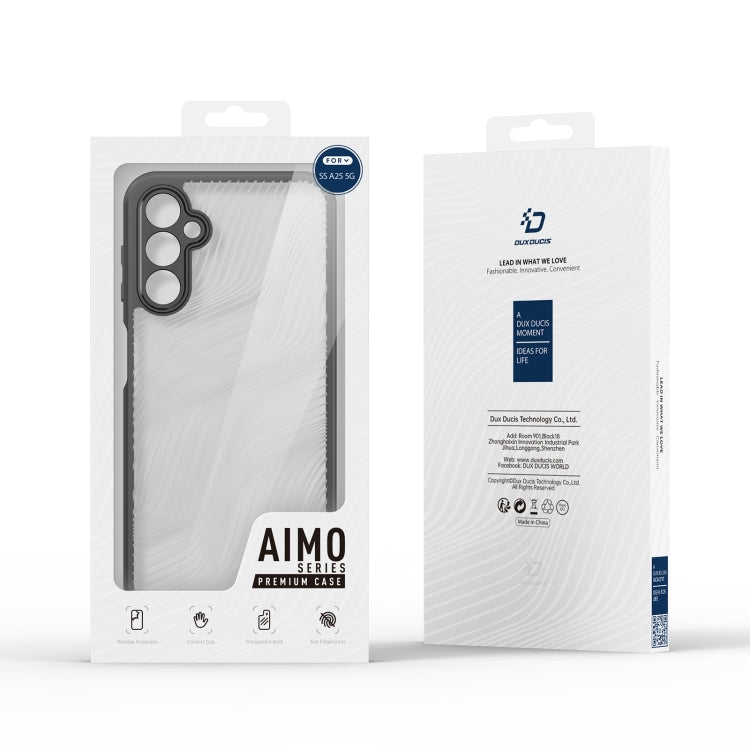 DUX DUCIS Aimo Series TPU + PC Frosted Feel Phone Case, For Samsung Galaxy A25 5G