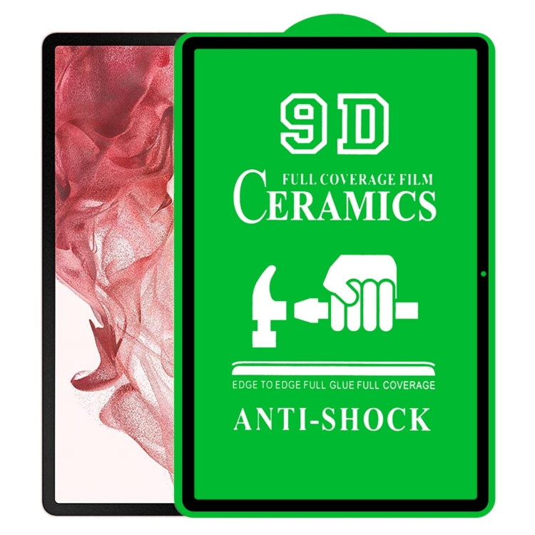 9D Full Screen Full Glue Ceramic Film, For Samsung Galaxy Tab S9, For Samsung Galaxy Tab S8 Ultra, For Samsung Galaxy Tab S8+