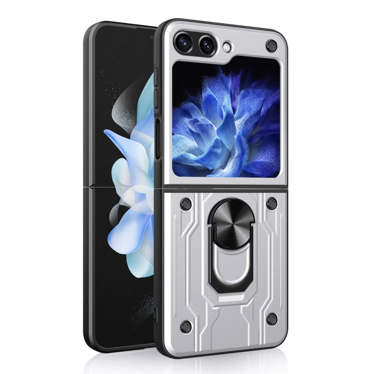 Magnetic Holder TPU+PC Phone Case, For Samsung Galaxy Z Flip7, For Samsung Galaxy Z Flip6 / Flip7 FE, For Samsung Galaxy Z Flip5