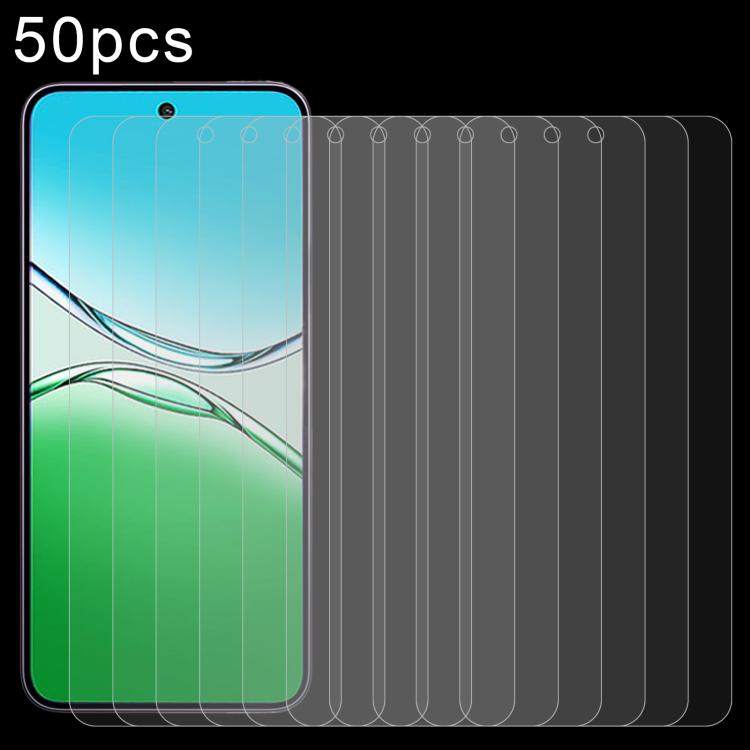 50pcs 0.26mm 9H 2.5D Tempered Glass Film