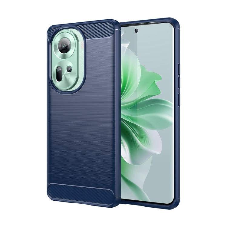 Carbon Fiber Brushed Texture TPU Phone Case, For OPPO A3 Pro India, For OPPO Reno12 Pro Global, For OPPO Reno12 Global, For OPPO A60, For OPPO K12 5G, For OPPO F25 Pro 5G, For OPPO Reno11 F 5G Global, For OPPO Reno11 Global