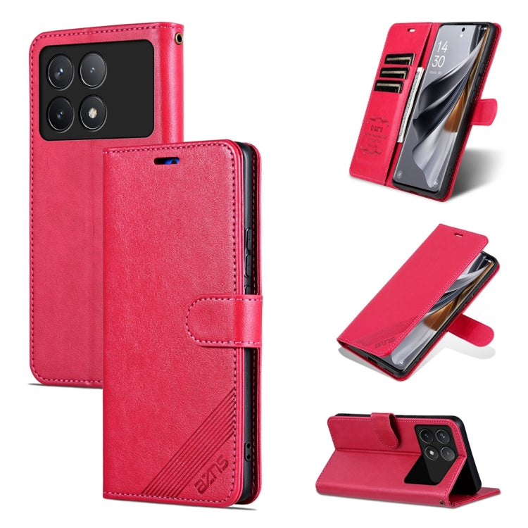 AZNS Sheepskin Texture Flip Leather Phone Case, For Xiaomi Redmi Turbo 3, For Xiaomi Redmi K70E, For Xiaomi 14 Ultra, For Xiaomi Poco C65/Redmi 13C, For Xiaomi 14 Pro, For Xiaomi 14, For Xiaomi 13T / Redmi K60 Ultra, For Xiaomi Redmi K70 / K70 Pro