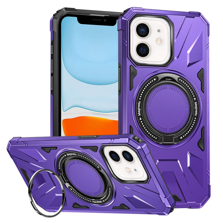 MagSafe Magnetic Shockproof Phone Case with Ring Holder, For iPhone 12/12 Pro, For iPhone 12 Pro Max, For iPhone 11
