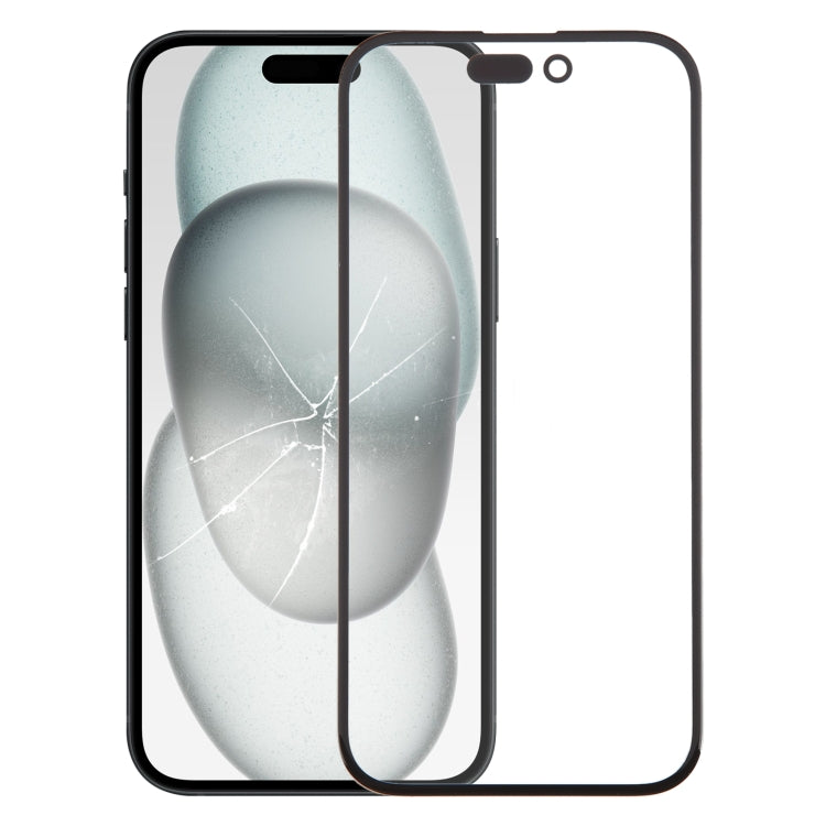 Front Screen Outer Glass Lens with OCA Optically Clear Adhesive, For iPhone 17 Pro Max, For iPhone 17 Pro, For iPhone 17, For iPhone Air, For iPhone 16e, For iPhone 16 Pro Max, For iPhone 16 Pro, For iPhone 16 Plus, For iPhone 16, For iPhone 15 Pro Max...